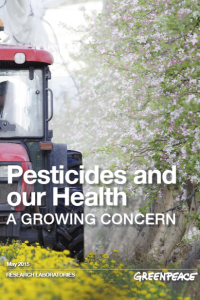 Pesticides and our Health – a growing concern