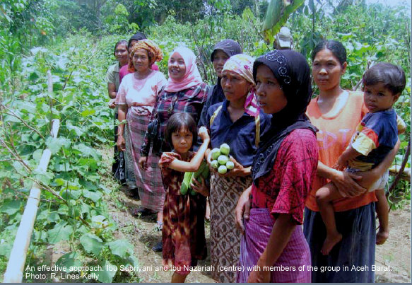 Women, families and communities in Aceh