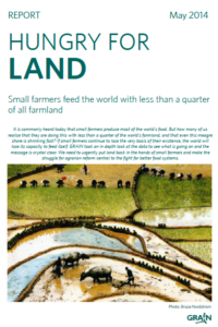 Hungry for land: small farmers feed the world with less than a quarter of all farmland