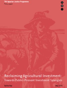 Reclaiming Agricultural Investment