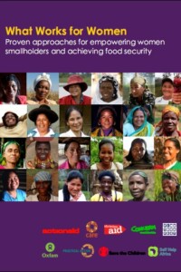 What Works for Women. Proven approaches for empowering women smallholders and achieving food security